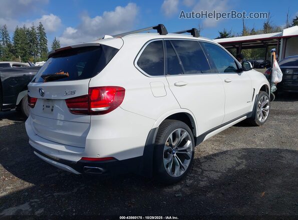 5UXKT0C56G0S75677 2016 BMW X5 Белый Задняя правая четверть