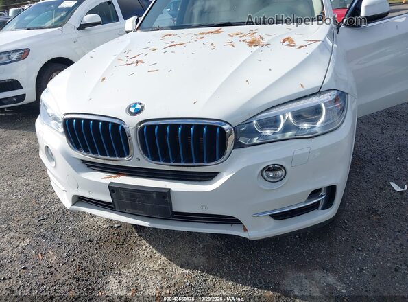 5UXKT0C56G0S75677 2016 BMW X5 Белый Вид спереди