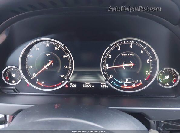 5UXKU2C54J0X50632 2018 BMW X6 Gray უკანა სავარძლების ხედი