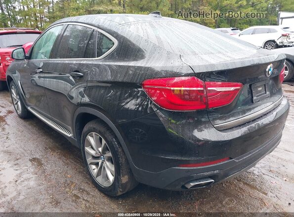 5UXKU2C57J0Z61369 2018 BMW X6 Black Հետևի ձախ
