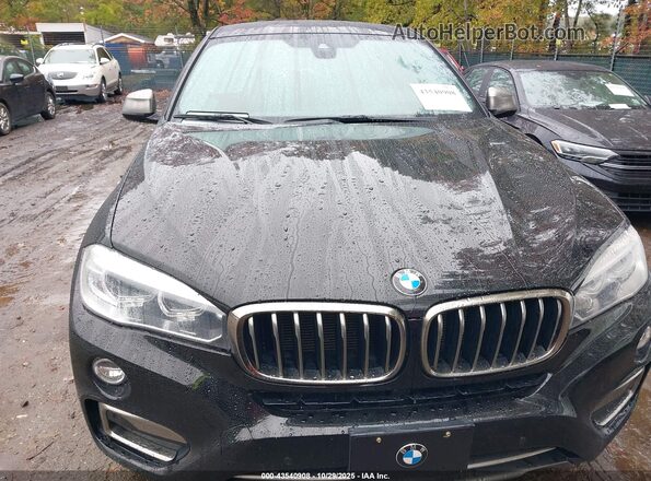 5UXKU2C57J0Z61369 2018 BMW X6 Black Դիմացի տեսք