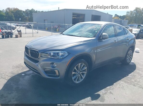 5UXKU2C58K0Z65397 2019 BMW X6 Gray Front left