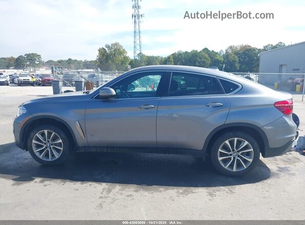 5UXKU2C58K0Z65397 2019 BMW X6 Gray Rear interior view