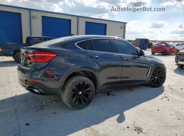 5UXKU6C5XH0S99594 2017 BMW X6 Charcoal Задня права чверть