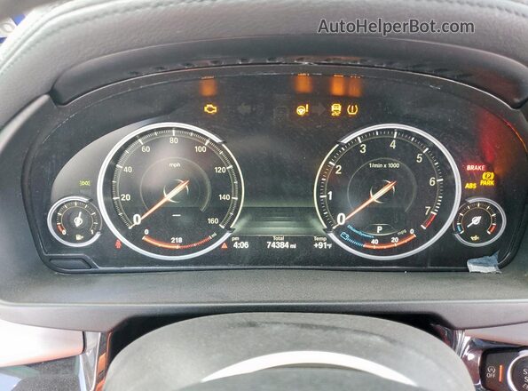 5UXKU6C5XH0S99594 2017 BMW X6 Charcoal Вид щитка приладів