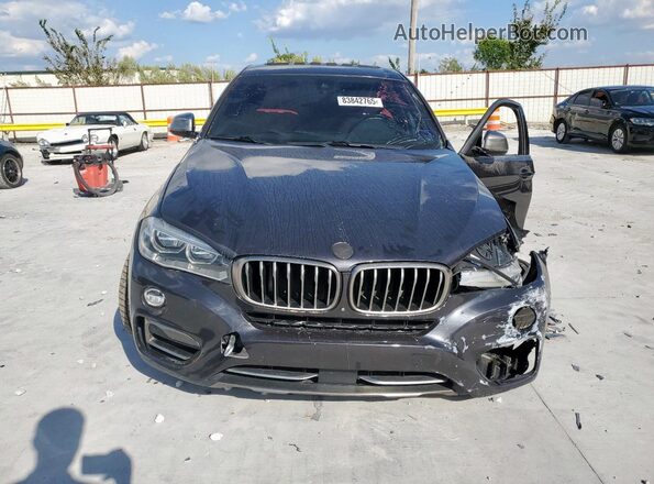 5UXKU6C5XH0S99594 2017 BMW X6 Charcoal Вид спереду