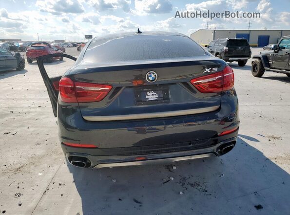 5UXKU6C5XH0S99594 2017 BMW X6 Charcoal Вид ззаду