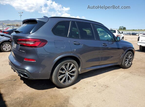 5UXTA6C02M9G95013 2021 BMW X5 Charcoal უკანა მარჯვენა