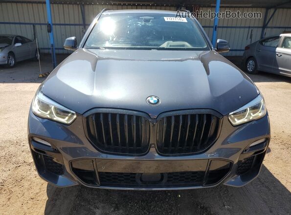 5UXTA6C02M9G95013 2021 BMW X5 Charcoal წინა ხედი