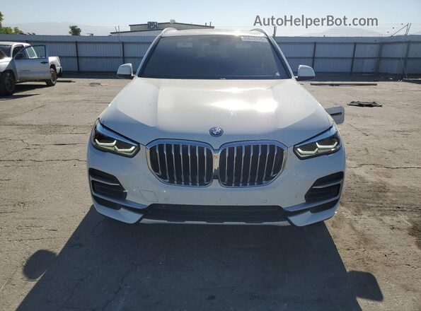 5UXTA6C04P9N61136 2023 BMW X5 White წინა ხედი