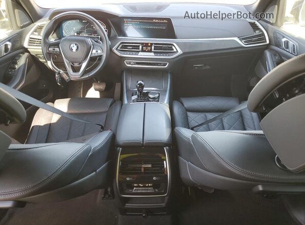 5UXTA6C04P9N61136 2023 BMW X5 White წინა პანელის ხედი