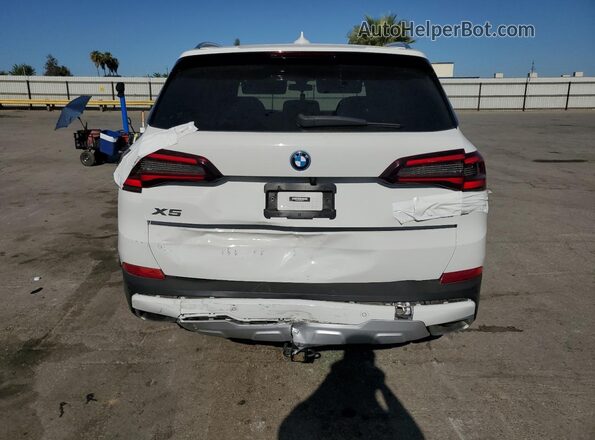 5UXTA6C04P9N61136 2023 BMW X5 White უკანა ხედი