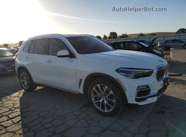 5UXTA6C06M9H64205 2021 BMW X5 White Front right