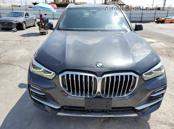 5UXTA6C07M9F51926 2021 BMW X5 Gray Front view