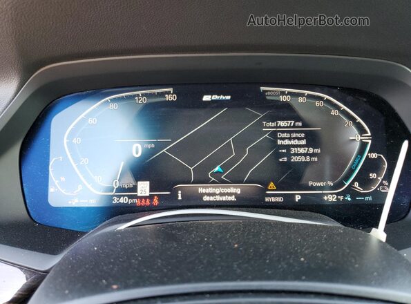 5UXTA6C09P9P55659 2023 BMW X5 Black Vista de los asientos traseros
