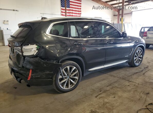 5UXTR9C51JLD66243 2018 BMW X3 Black 