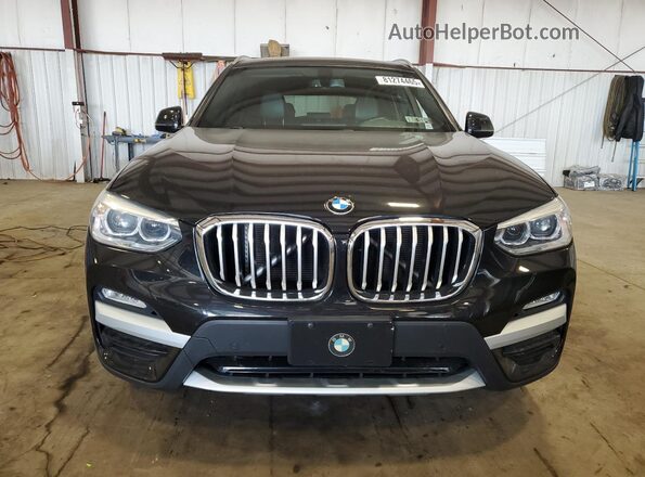 5UXTR9C51JLD66243 2018 BMW X3 Black 