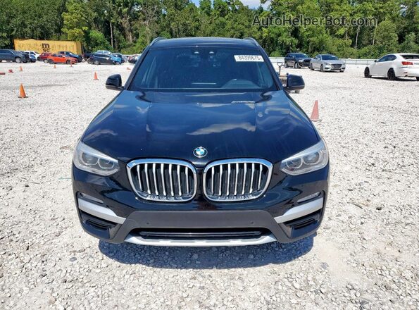 5UXTR9C54JLD58119 2018 BMW X3 Black 