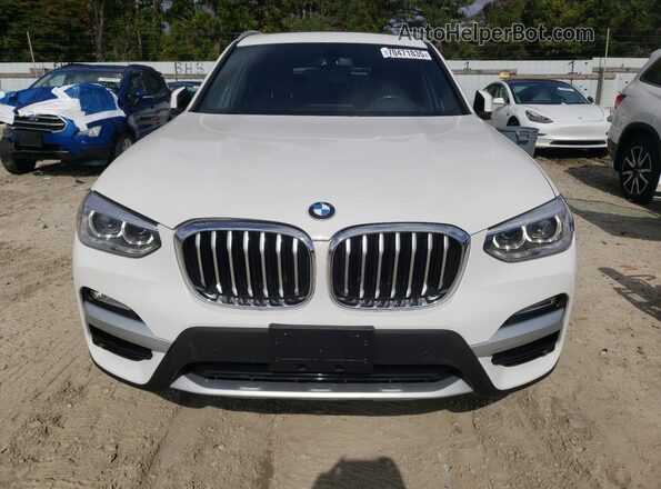 5UXTR9C54JLD66950 2018 BMW X3 Белый 