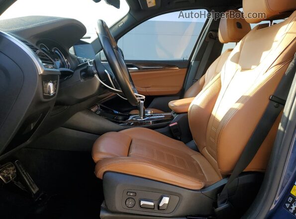 5UXTS3C57J0Y95714 2018 BMW X3 Blue 