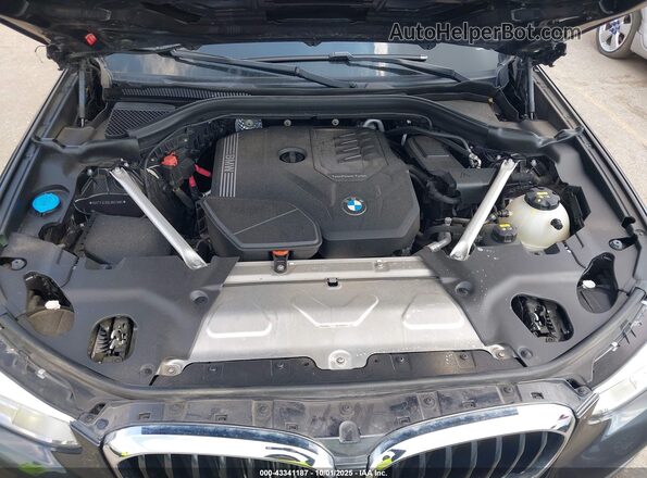 5UXTY3C00L9B37895 2020 BMW X3 Gray Rear view