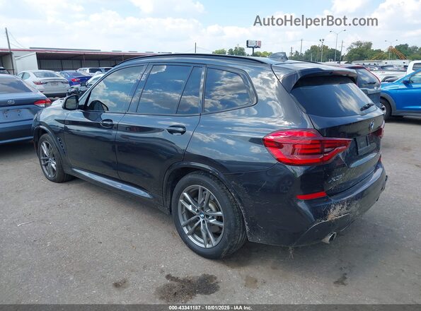 5UXTY3C00L9B37895 2020 BMW X3 Gray Rear left