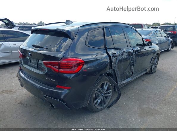 5UXTY3C00L9B37895 2020 BMW X3 Gray Rear right