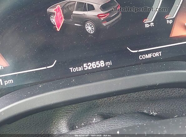 5UXTY3C00L9B37895 2020 BMW X3 Gray 