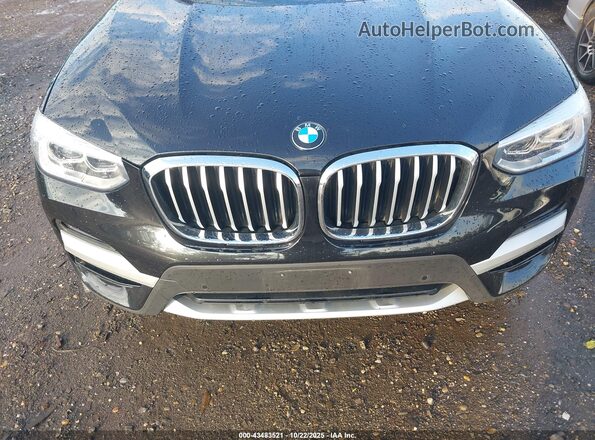 5UXTY3C00L9B44040 2020 BMW X3 Черный Вид спереди