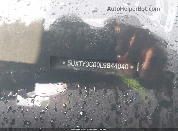 5UXTY3C00L9B44040 2020 BMW X3 Черный Вид щитка приборов