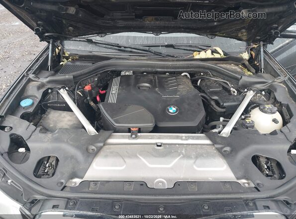 5UXTY3C00L9B44040 2020 BMW X3 Черный Вид сзади