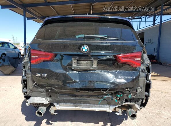 5UXTY3C01L9D53111 2020 BMW X3 Black Vista trasera