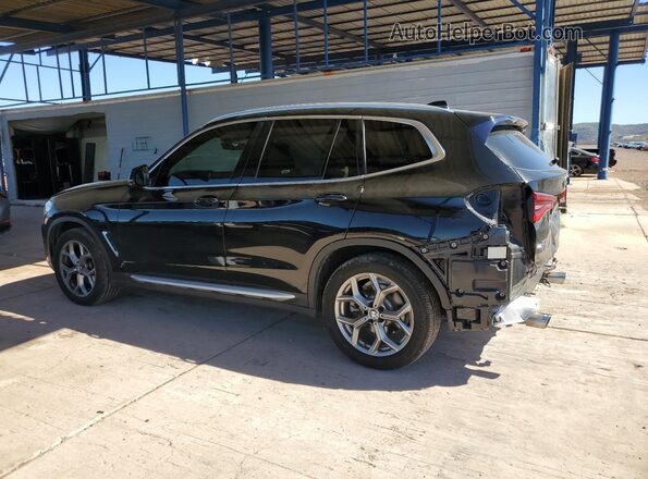 5UXTY3C01L9D53111 2020 BMW X3 Black Trasero izquierdo
