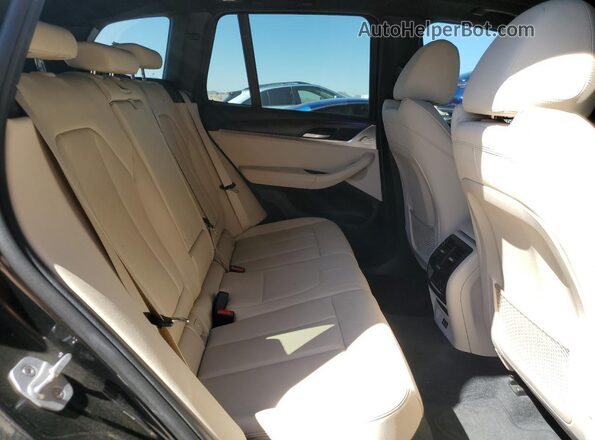 5UXTY3C01L9D53111 2020 BMW X3 Black Vista interior trasera