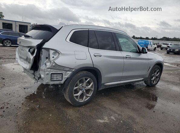 5UXTY3C01L9D60589 2020 BMW X3 Серебряный Задняя правая четверть