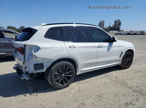5UXTY3C03L9D50646 2020 BMW X3 White Tył prawy