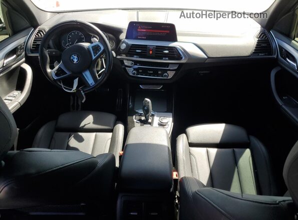 5UXTY3C03L9D50646 2020 BMW X3 White Widok deski rozdzielczej