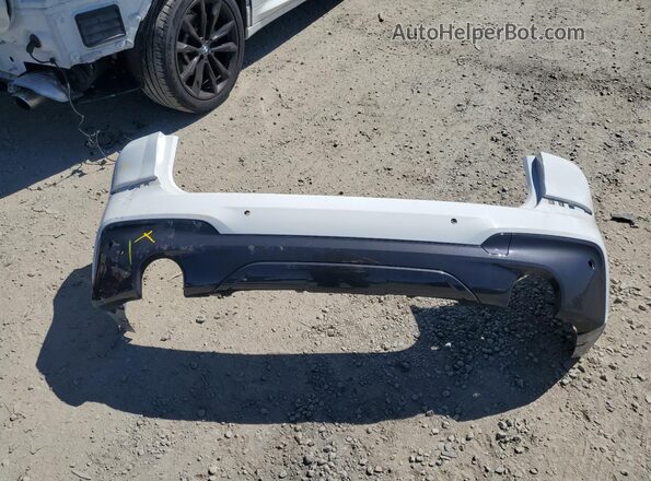 5UXTY3C03L9D50646 2020 BMW X3 White Widok naklejki z numerem VIN