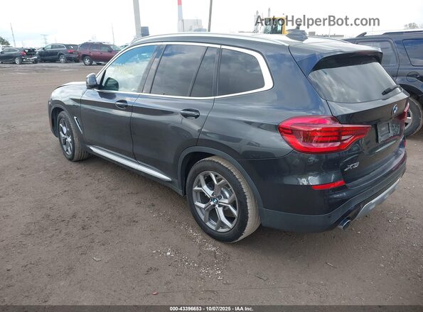 5UXTY3C03LLU70169 2020 BMW X3 Gray Հետևի ձախ