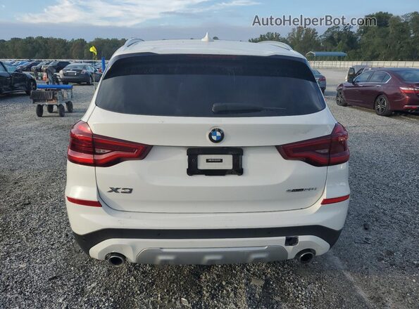 5UXTY3C05L9C78770 2020 BMW X3 Белый Вид сзади