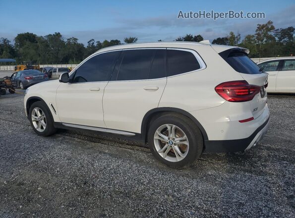 5UXTY3C05L9C78770 2020 BMW X3 Белый Задняя левая четверть