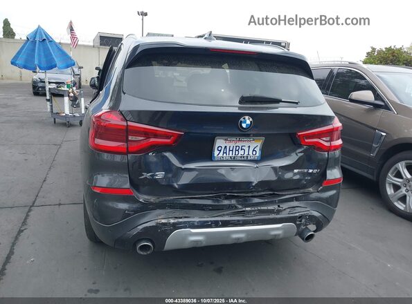 5UXTY3C06L9C59208 2020 BMW X3 Black 
