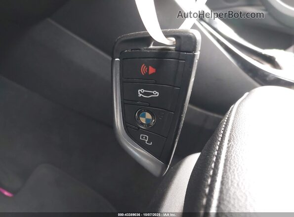 5UXTY3C06L9C59208 2020 BMW X3 Black წინა პანელის ხედი