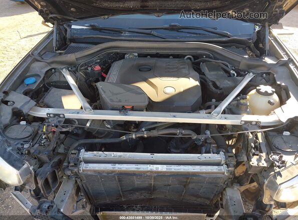5UXTY3C06LLU70666 2020 BMW X3 Black Widok z tyłu