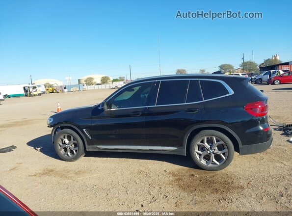 5UXTY3C06LLU70666 2020 BMW X3 Black 