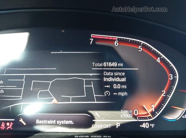 5UXTY3C06LLU70666 2020 BMW X3 Black 