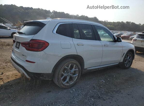 5UXTY3C07L9D65148 2020 BMW X3 Белый Задняя правая четверть