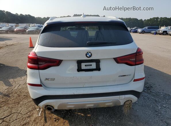 5UXTY3C07L9D65148 2020 BMW X3 Белый Вид сзади