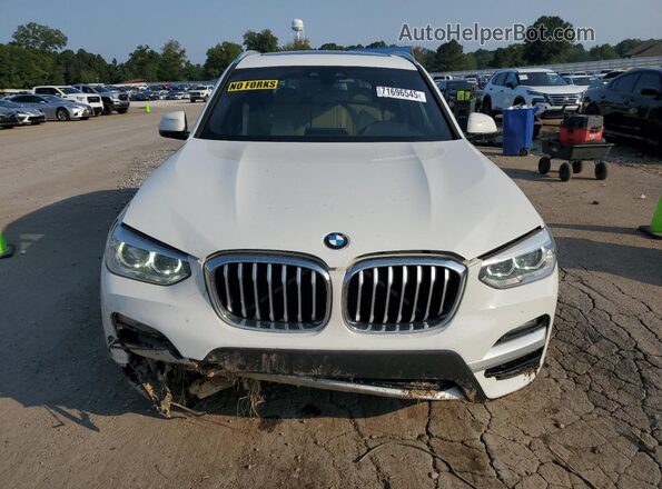 5UXTY3C07L9D65148 2020 BMW X3 Белый Вид спереди
