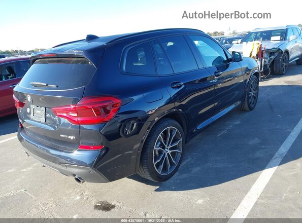 5UXTY3C08L9B77304 2020 BMW X3 Dark Blue Задня права чверть